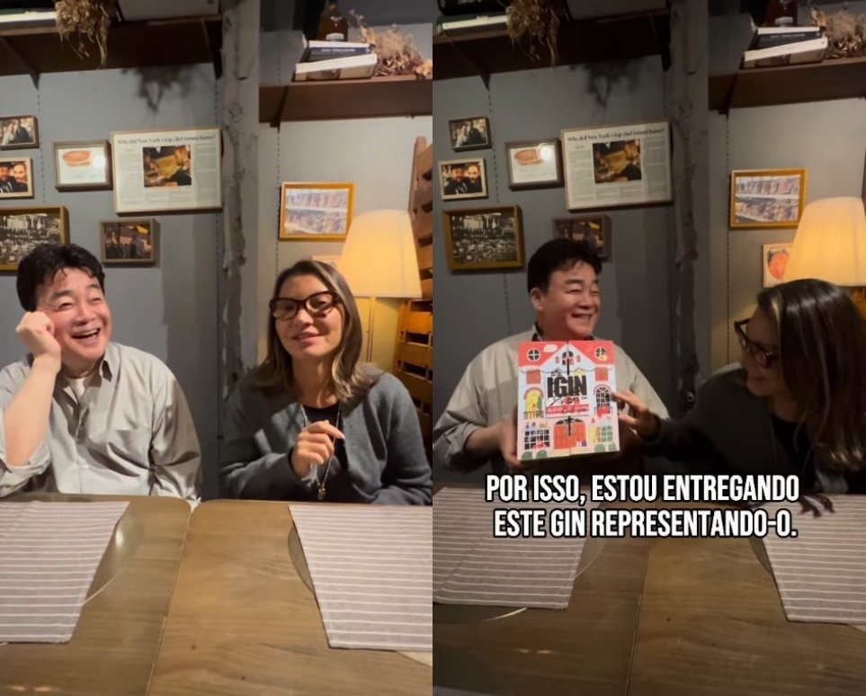 Brazil's First Lady Meets Chef Paik Jong-won and Receives Gift from BTS Jin